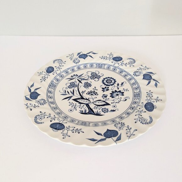 🇬🇧 Vintage Johnson Brothers Nordic Blue Dinner Plate Made In England - Picture 3 of 7